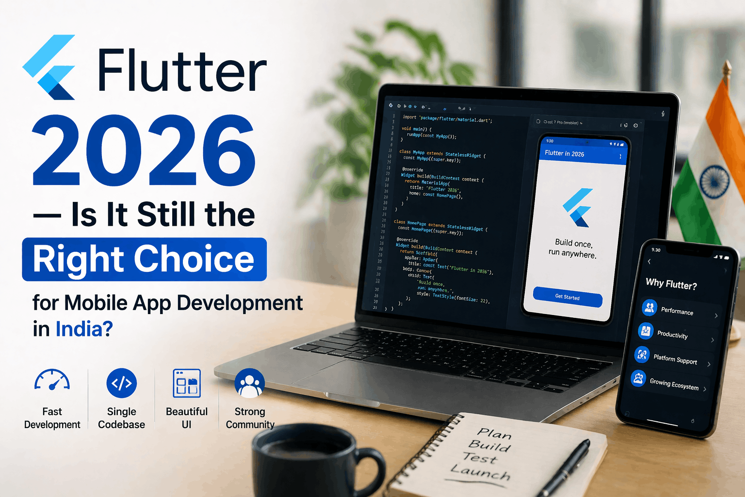 Flutter in 2026 — Is It Still the Right Choice for Mobile App Development in India