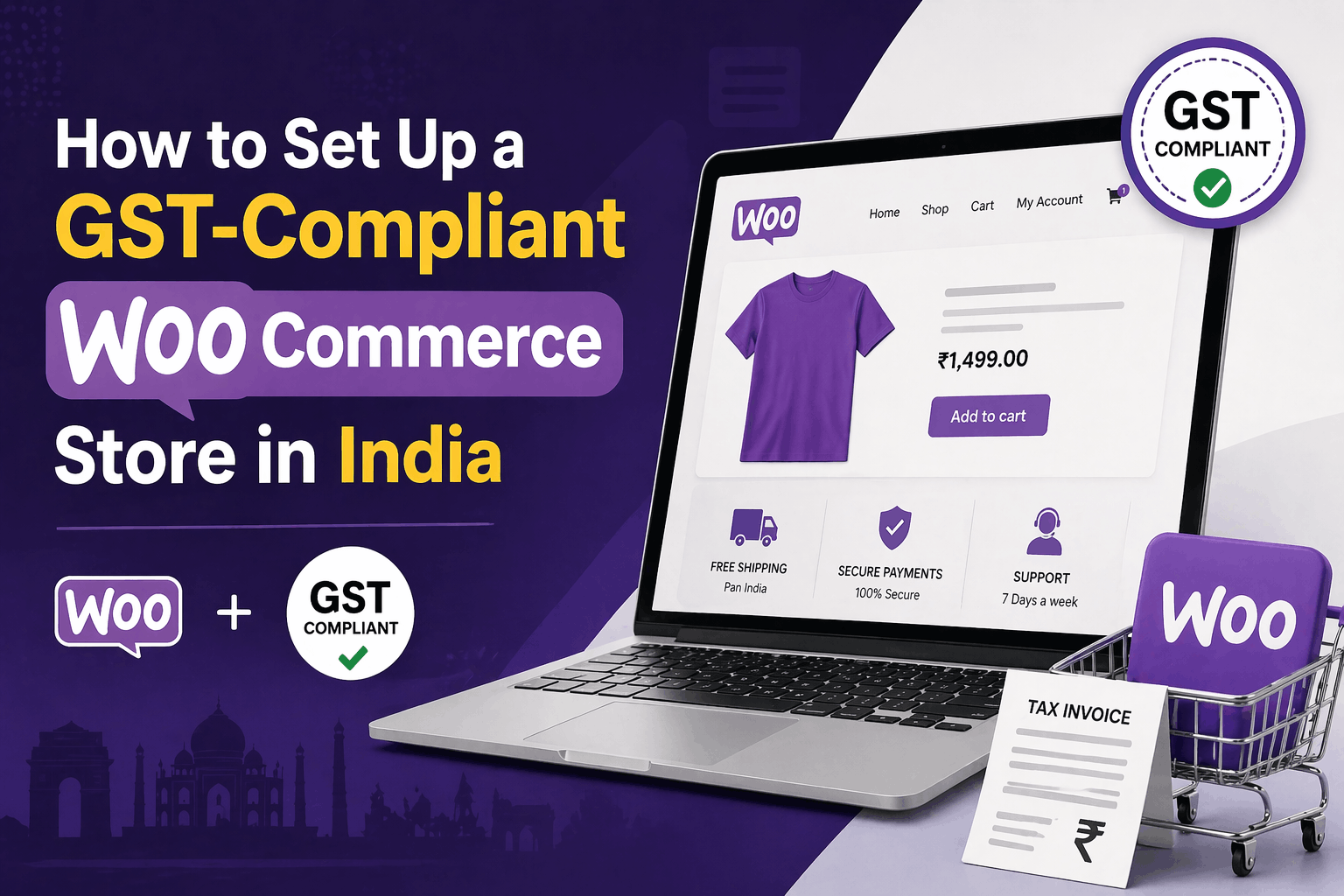How to Set Up a GST Compliant WooCommerce Store in India